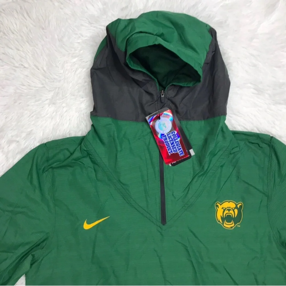 Nike NCAA Baylor Bears Hooded Windbreaker Jacket Mens Size S Green CQ5211 - Picture 5 of 10